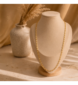 Chaîne maille grain de café 60 cm — Other Level