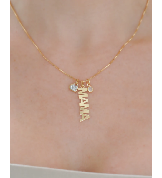 Collier maman à charms femme — Other Level