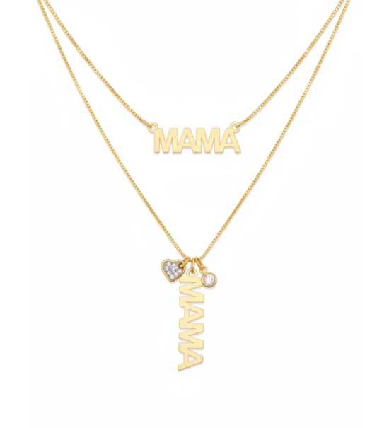 Collier maman à charms femme — Other Level