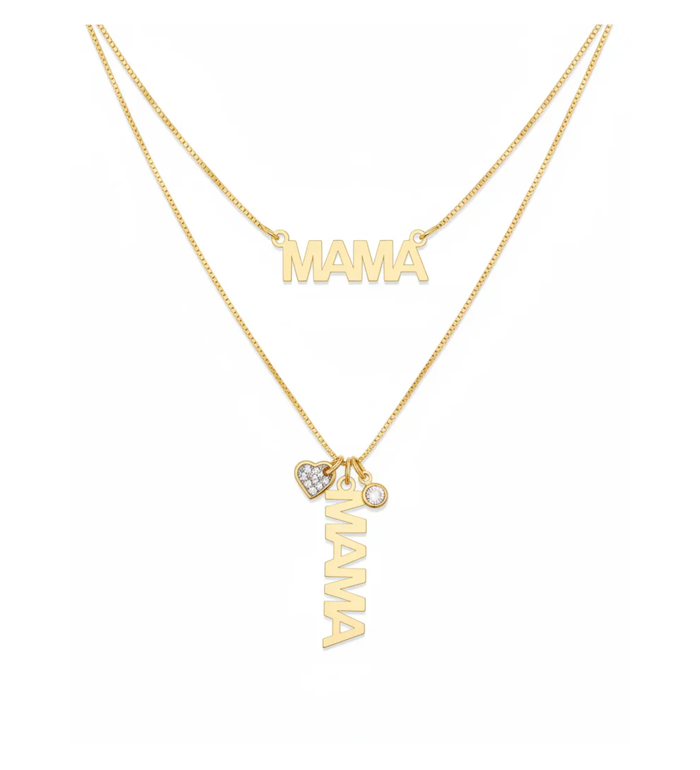 Collier maman à charms femme — Other Level